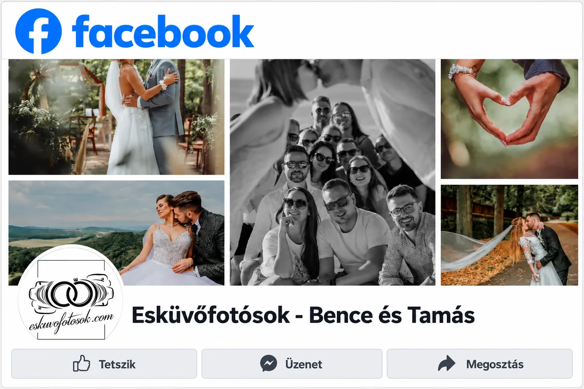 Esküvőfotósok – Bence és Tamás a Facebookon